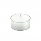 White Tealight Candles Clear (600pcs/Case) Bulk