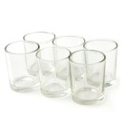 Round Glass Votive Holder (12pc/Box)