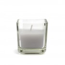 Lavender Square Glass Votive Candles (12pc/Box)