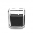 Black Square Glass Votive Candles (12pc/Box)