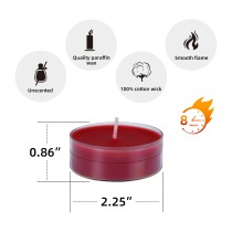Mega Oversized Red Tealights (12pc/Box)