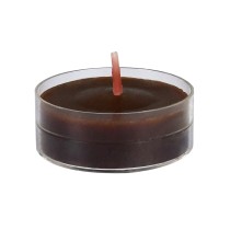 Rain Lissed Oak Leaf Scented Brown TeaLight Candles (288pcs/Case)