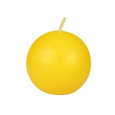 2 Inch Yellow Citronella Ball Candles (12pc/Box)