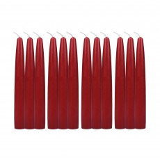 6 Inch Red Taper Candles (1 Dozen)
