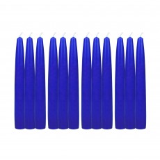 6 Inch Blue Taper Candles (1 Dozen)