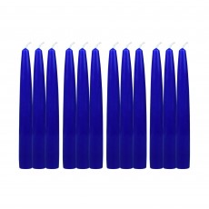 6 Inch Royal Blue Taper Candles (1 Dozen)