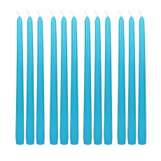 12 Inch Turquoise Taper Candles (1 Dozen)