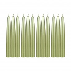 6 Inch Metallic Gold Taper Candles (144pcs/Case) Bulk