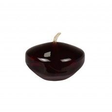 1.75 Inch Clear Brown Gel Floating Candles (12pc/Box)