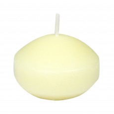 1 3/4 Inch Ivory Floating Candles (144pcs/Case) Bulk