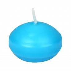 1 3/4 Inch Turquoise Floating Candles (24pc/Box)