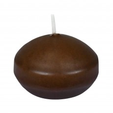 1 3/4 Inch Brown Floating Candles (288pcs/Case) Bulk