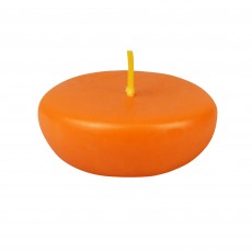 2 1/4 Inch Orange Floating Candles (24pc/Box)