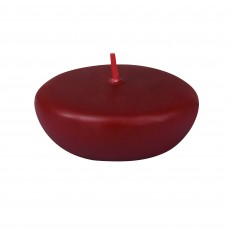 2 1/4 Inch Burgundy Floating Candles (24pc/Box)