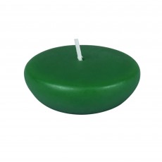 2 1/4 Inch Hunter Green Floating Candles (24pc/Box)