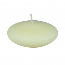3 Inch Ivory Floating Candles (72pcs/Case) Bulk
