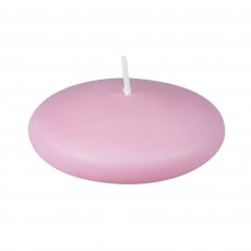 3 Inch Light Rose Floating Candles (144pcs/Case) Bulk
