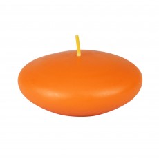 3 Inch Orange Floating Candles (72pcs/Case) Bulk