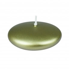 3 Inch Metallic Gold Floating Candles (144pcs/Case) Bulk