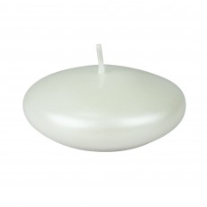 3 Inch Pearl White Floating Candles (12pc/Box)