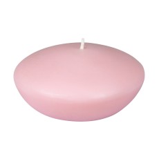 4 Inch Light Rose Floating Candles (3pc/Box)