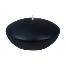 4 Inch Black Floating Candles (24pcs/Case) Bulk