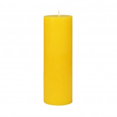3 x 9 Inch Yellow Citronella Pillar Candle