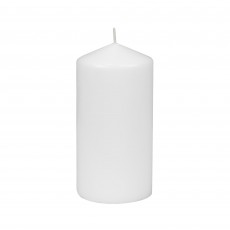 3 x 6 Inch White Pillar Candles