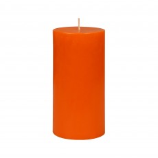 3 x 6 Inch Orange Pillar Candle