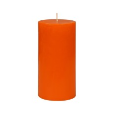 3 x 6 Inch Orange Pillar Candle