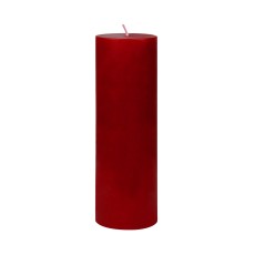 3 x 9 Inch Red Pillar Candle