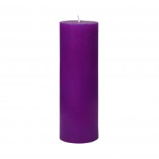 3 x 9 Inch Purple Pillar Candle