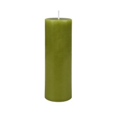 2 x 6 Inch Sage Green Pillar Candle