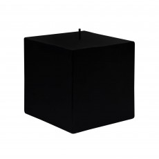 3 x 3 Inch Black Square Pillar Candles