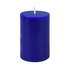 2 x 3 Inch Blue Pillar Candle