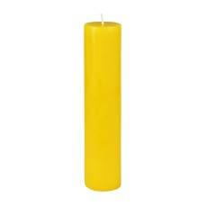 2 x 9 Inch Yellow Pillar Candle