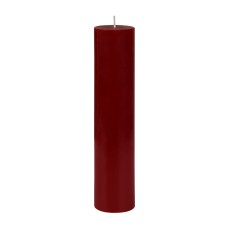 2 x 9 Inch Red Pillar Candle