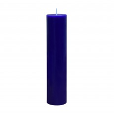 2 x 9 Inch Blue Pillar Candle