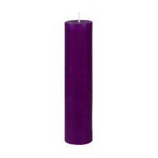 2 x 9 Inch Purple Pillar Candle