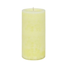 3 Inch x 6 Inch Ivory Vanilla Scented Pillar Candle