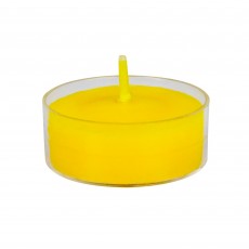 Yellow Tealight Candles (600pcs/Case) Bulk