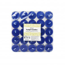 Blue Tealight Candles (50pcs/Pack)