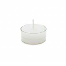 White Citronella Tealight Candles (600pcs/Case) Bulk