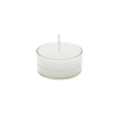 White Citronella Tealight Candles (600pcs/Case) Bulk