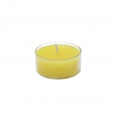 Yellow Citronella Tealight Candles (600pcs/Case) Bulk