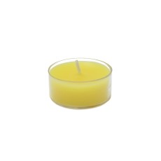 Yellow Citronella Tealight Candles (50pcs/Pack)