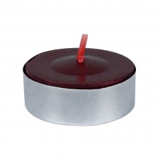 Metallic Red Tealight Candles (600pcs/Case) Bulk