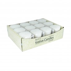 White Votive Candles (96pc/Case) Bulk