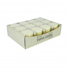 Ivory Votive Candles (12pc/Box)