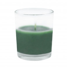 Hunter Green Round Glass Votive Candles (96pcs/Case) Bulk